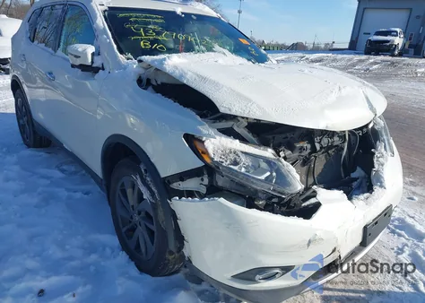 2016 Nissan Rogue Sl из США, поврежденный, VIN 5N1AT2MV0GC790899